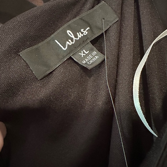 Lulus black dress - Picture 3 of 4